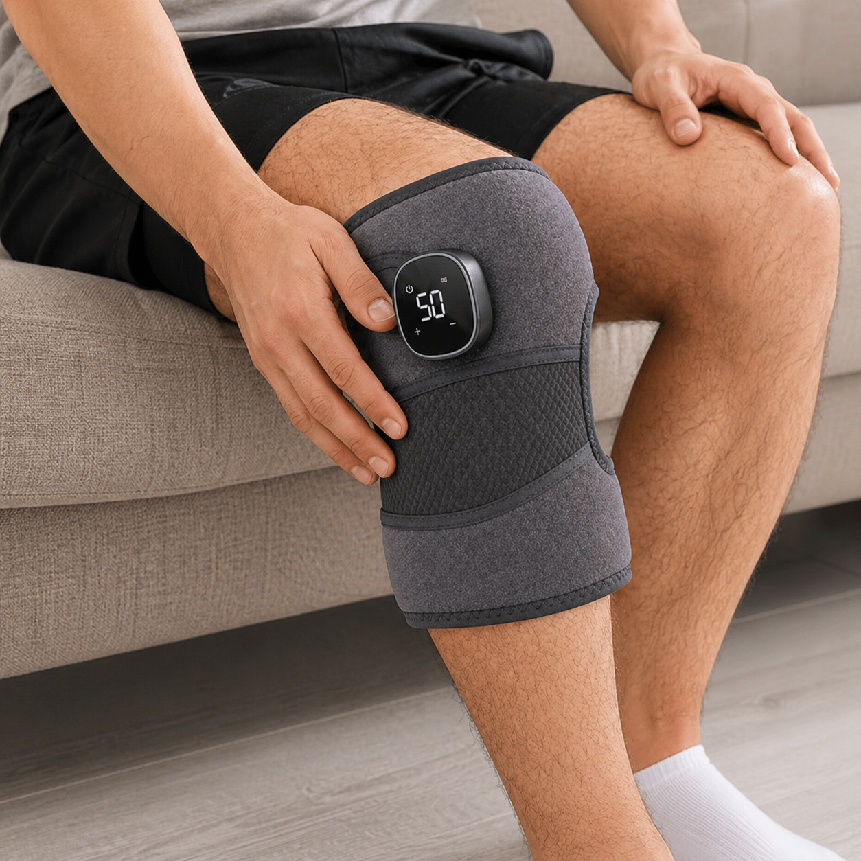 Masajeador De Rodilla +Calefacción + Terapéutico