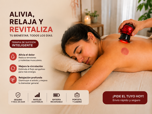 Ventosa Terapéutica Inteligente 3 en 1